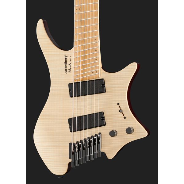 Guitare électrique Strandberg Boden Standard NX 8 Natural Test & Avis