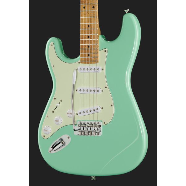 La guitare électrique Harley Benton ST-62CC MN LH Seafoam Green Avis, Test