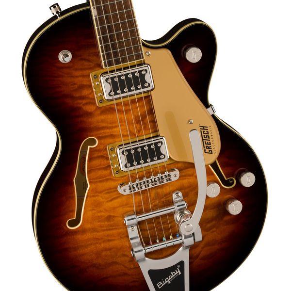 La guitare électrique Gretsch G5655T-QM Electromatic Jr. ST - Test & Avis