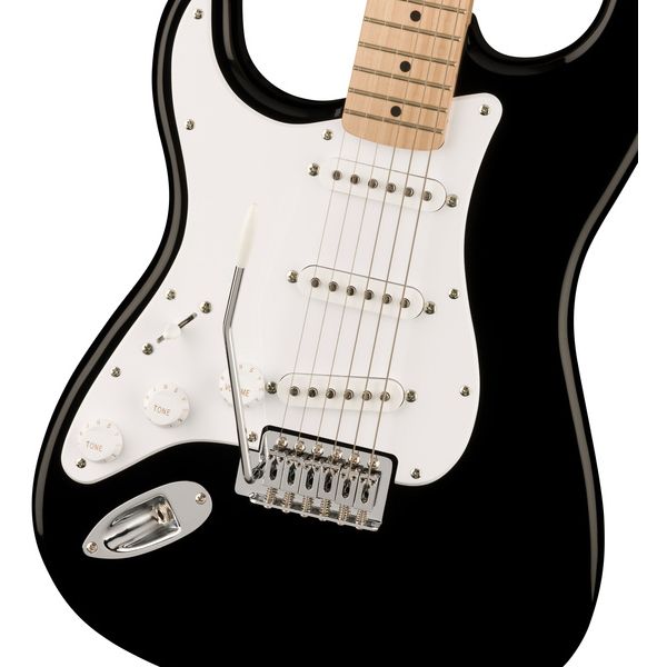 Squier Sonic Strat MN LH Black (Guitare électrique) , Avis, Test