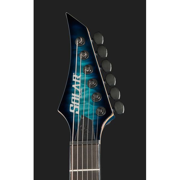 Solar Guitars S1.6AQOB Quilted Ocean Blue Br (Guitare électrique) - Avis et Test