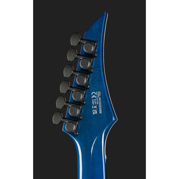 Solar Guitars S1.6AQOB Quilted Ocean Blue Br (Guitare électrique) - Avis et Test