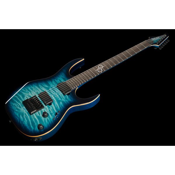 Solar Guitars S1.6AQOB Quilted Ocean Blue Br (Guitare électrique) - Avis et Test