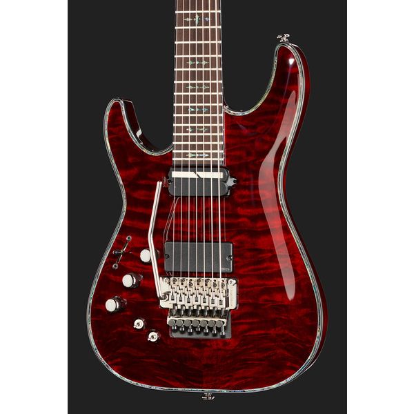 La guitare électrique Schecter Hellraiser C-7 FR S LH : Avis & Test