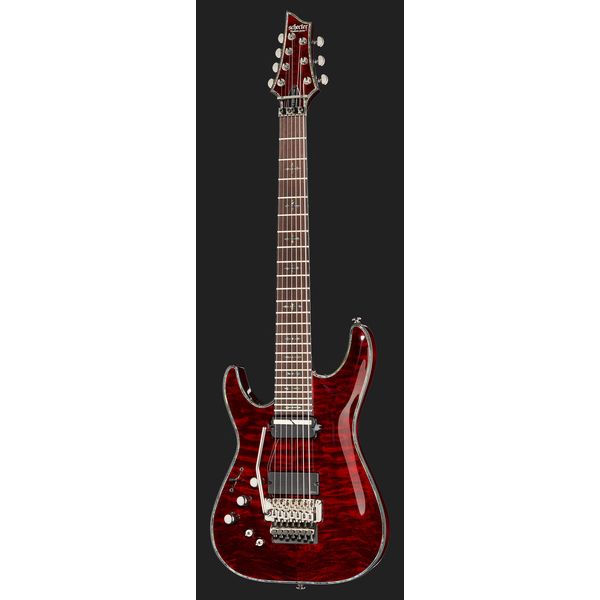 La guitare électrique Schecter Hellraiser C-7 FR S LH : Avis & Test