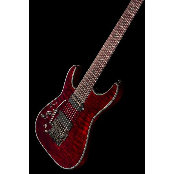 La guitare électrique Schecter Hellraiser C-7 FR S LH : Avis & Test