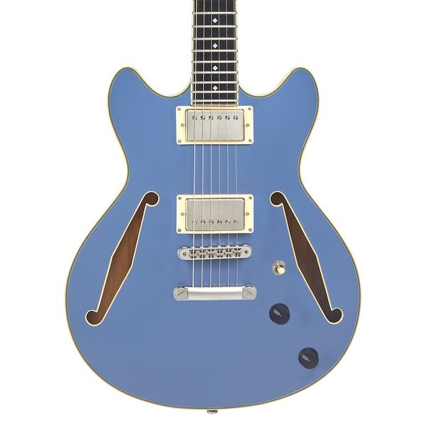 Guitare électrique DAngelico Excel Mini DC Tour Slate Blue : Avis, Test