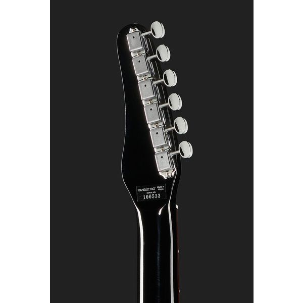 La guitare électrique Danelectro 56 Baritone Black Metal Flake Test & Avis