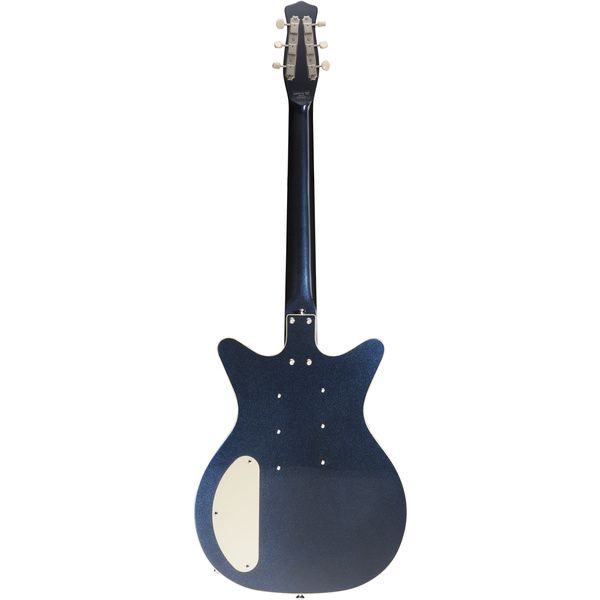 Guitare électrique Danelectro Triple Divine Blue Metallic Test & Avis