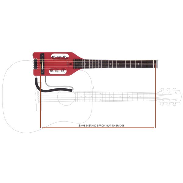 Guitare électrique Traveler Guitar Ultra Light Vintage Red , Test et Avis