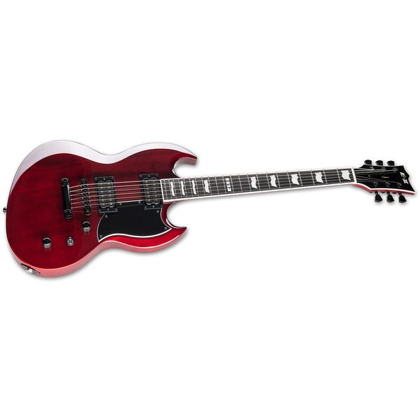 La guitare électrique ESP E-II Viper See Thru BK Cherry Test, Avis, Comparatif