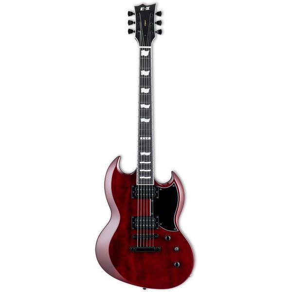 La guitare électrique ESP E-II Viper See Thru BK Cherry Test, Avis, Comparatif