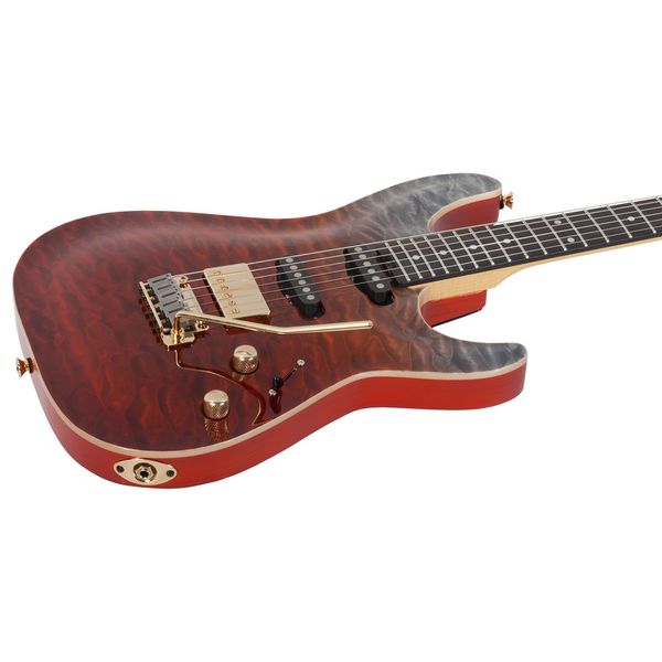 La guitare électrique Schecter California Classic Bengal Fade Test, Avis et Comparatif