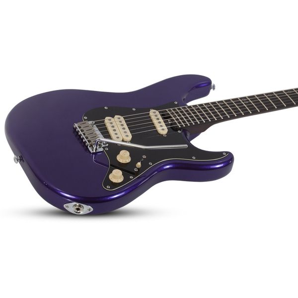 Guitare électrique Schecter MV-6 Metallic Purple BB WN EF , Test, Avis, Comparatif