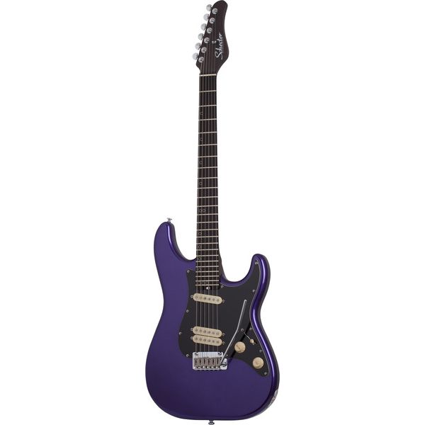 Guitare électrique Schecter MV-6 Metallic Purple BB WN EF , Test, Avis, Comparatif