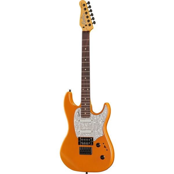 La guitare électrique Godin Session R-HT Pro Retro Orange / Test & Avis