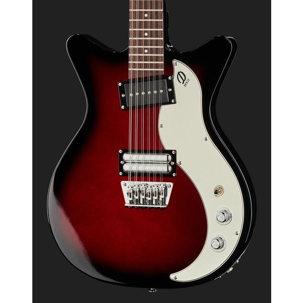 Danelectro 59X12 Red Burst (Guitare électrique) : Test, Avis