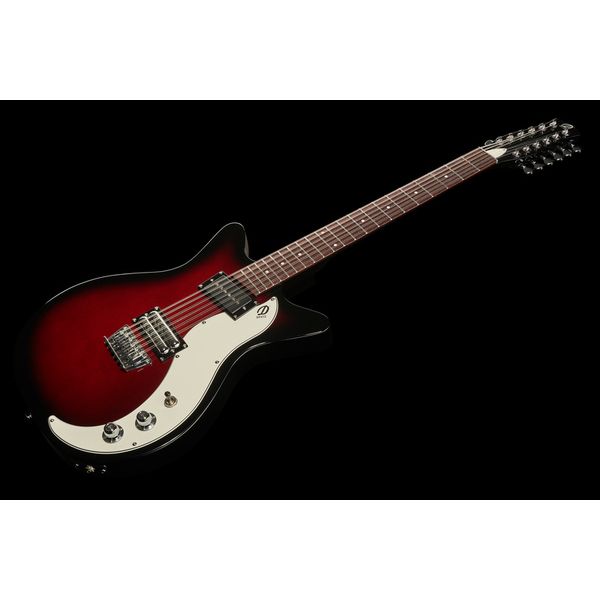 Danelectro 59X12 Red Burst (Guitare électrique) : Test, Avis