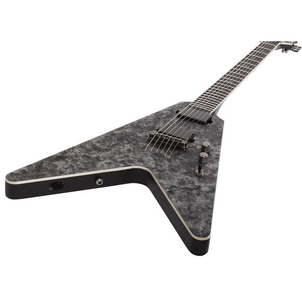 La guitare électrique Schecter Juan Of The Dead V-1 Satin BR - Test, Avis et Comparatif