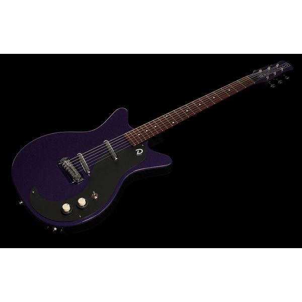 Guitare électrique Danelectro Blackout 59 Purple Metal Flake Test & Avis