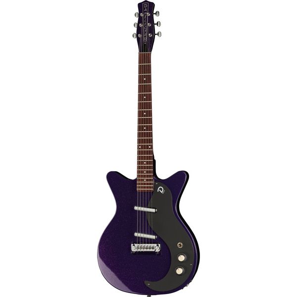 Guitare électrique Danelectro Blackout 59 Purple Metal Flake Test & Avis