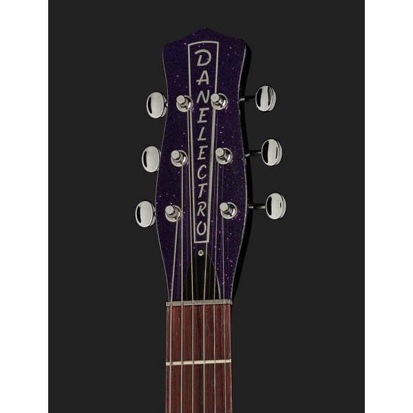 Guitare électrique Danelectro Blackout 59 Purple Metal Flake Test & Avis