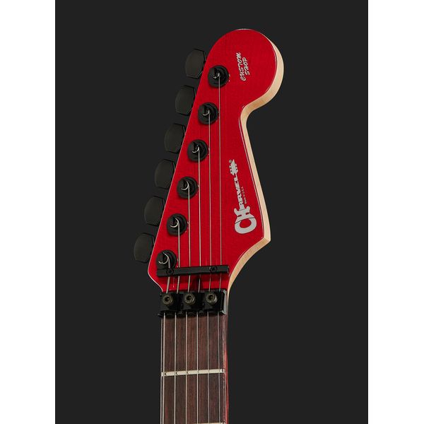 Guitare électrique Charvel San Dimas 2H FR FMT Crimson / Test & Avis