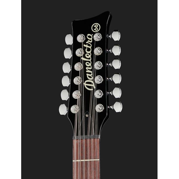 La guitare électrique Danelectro 66-12 Black Test, Avis & Comparatif