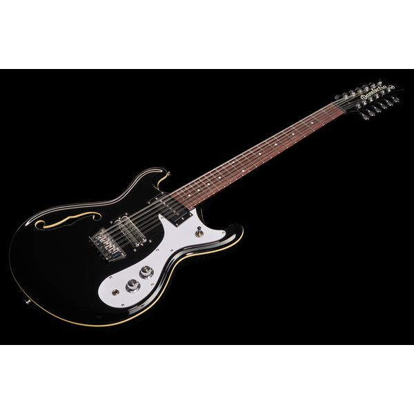 La guitare électrique Danelectro 66-12 Black Test, Avis & Comparatif