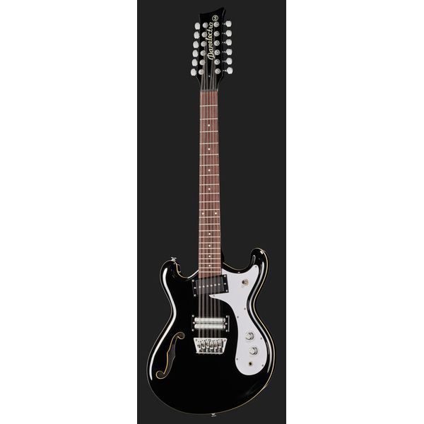 La guitare électrique Danelectro 66-12 Black Test, Avis & Comparatif