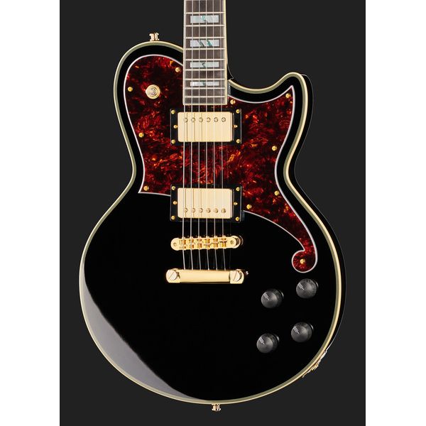 DAngelico Deluxe Atlantic Solid Black (Guitare électrique) : Avis & Test