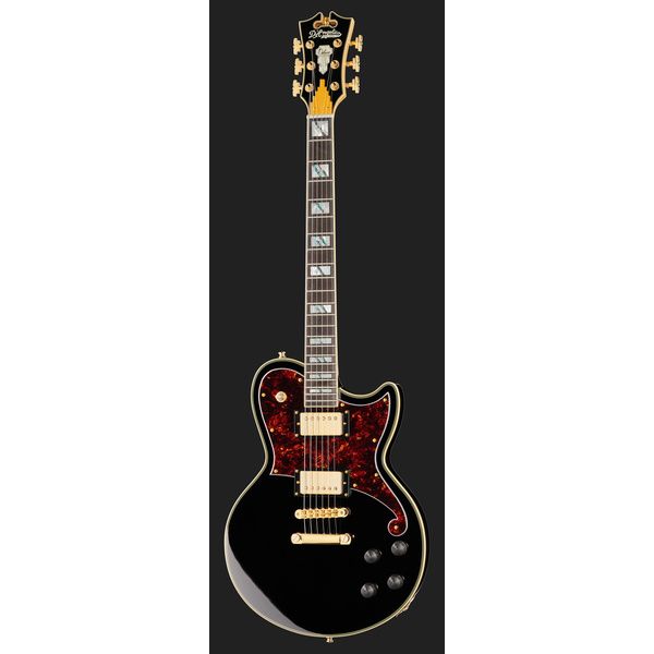 DAngelico Deluxe Atlantic Solid Black (Guitare électrique) : Avis & Test