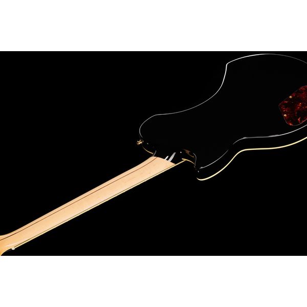 DAngelico Deluxe Atlantic Solid Black (Guitare électrique) : Avis & Test