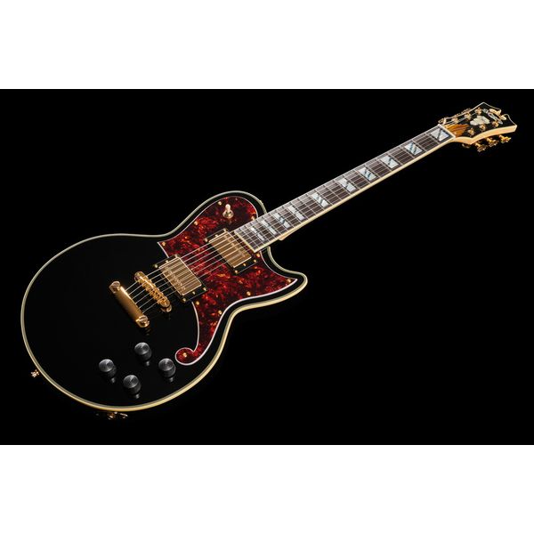 DAngelico Deluxe Atlantic Solid Black (Guitare électrique) : Avis & Test