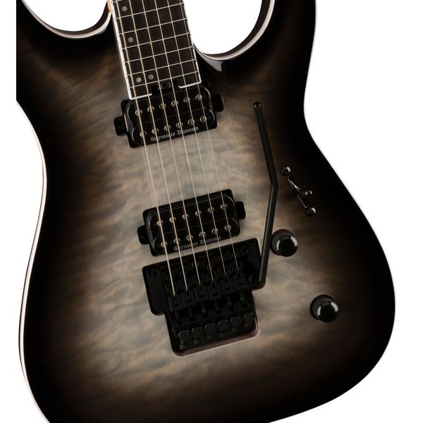 La guitare électrique Jackson Pro Plus SRS DINKY DKAQ GB / Test, Avis