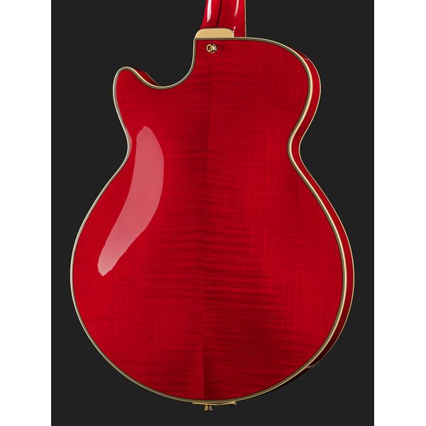 La guitare électrique DAngelico Excel SS Soho Dark Cherry Burs Test, Avis et Comparatif