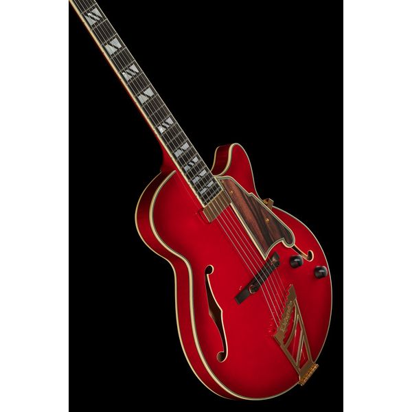 La guitare électrique DAngelico Excel SS Soho Dark Cherry Burs Test, Avis et Comparatif