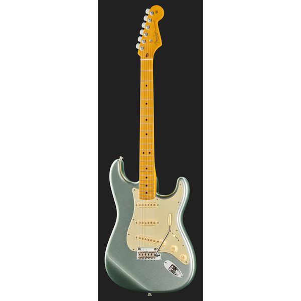 Guitare électrique Fender AM Pro II Strat MN MYST SFG : Test et Avis