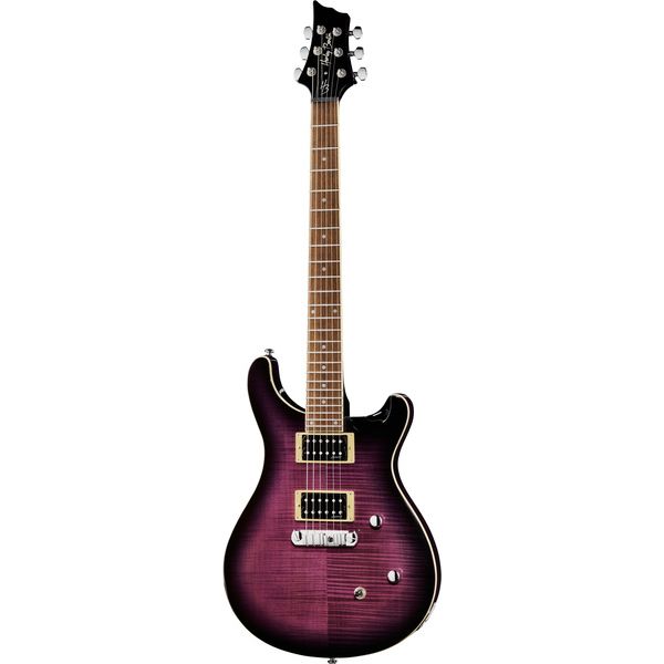 Harley Benton CST-24 Purple Burst (Guitare électrique) Test & Avis