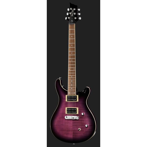 Harley Benton CST-24 Purple Burst (Guitare électrique) Test & Avis