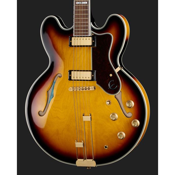 La guitare électrique Epiphone Sheraton Vintage Sunburst Avis et Test