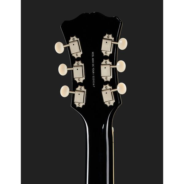 Guitare électrique DAngelico Excel Mini DC Tour Solid Black - Test, Avis, Comparatif