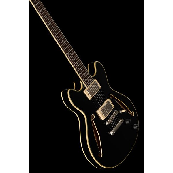 Guitare électrique DAngelico Excel Mini DC Tour Solid Black - Test, Avis, Comparatif