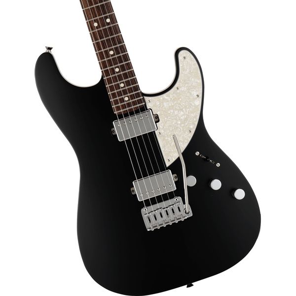 La guitare électrique Fender LTD Elemental Strat SBK Avis et Test