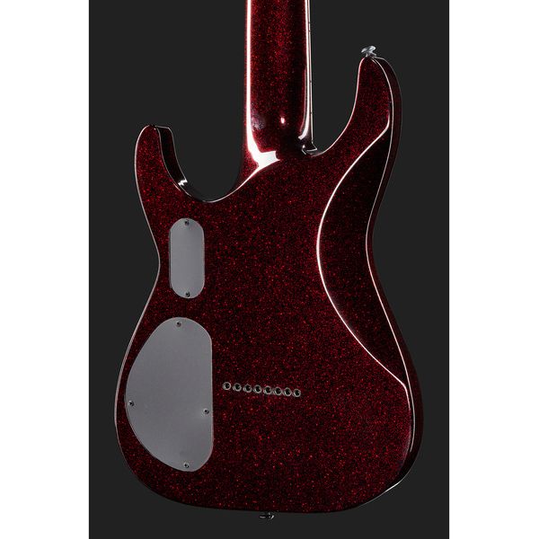 La guitare électrique ESP LTD SC-608 Baritone Red SP Avis, Test