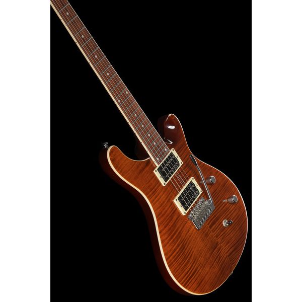 Harley Benton CST-24T Amber Stripes (Guitare électrique) : Test, Avis, Comparatif