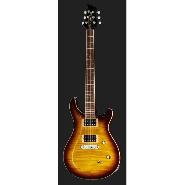 Guitare électrique Harley Benton CST-24 Vintage Sunburst Test, Avis et Comparatif