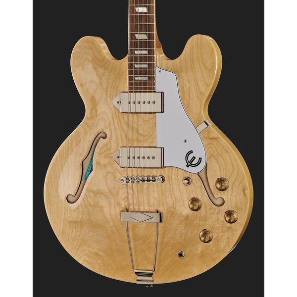 Epiphone Casino Natural w/ Epi Pro P90 (Guitare électrique) , Test, Avis, Comparatif