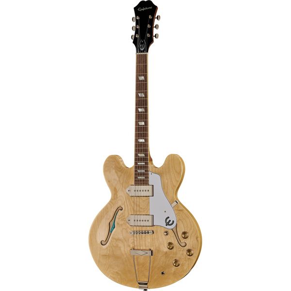 Epiphone Casino Natural w/ Epi Pro P90 (Guitare électrique) , Test, Avis, Comparatif