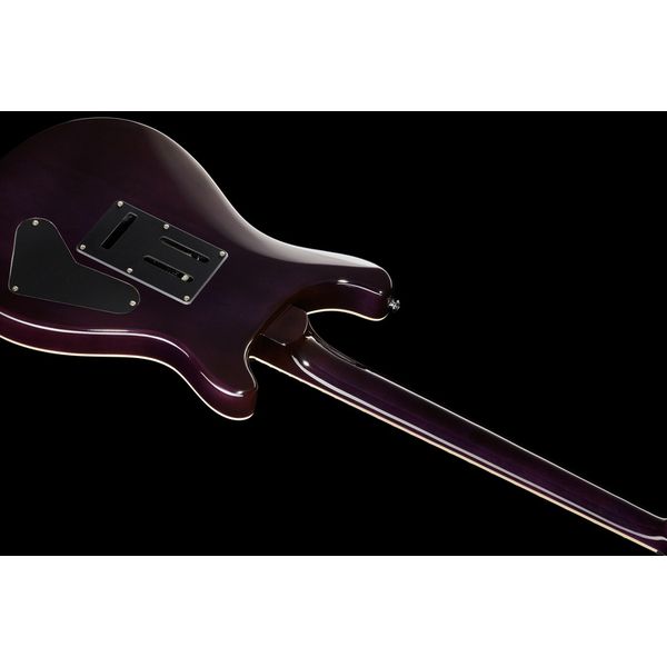 La guitare électrique Harley Benton CST-24T LH Purple Burst , Avis, Test